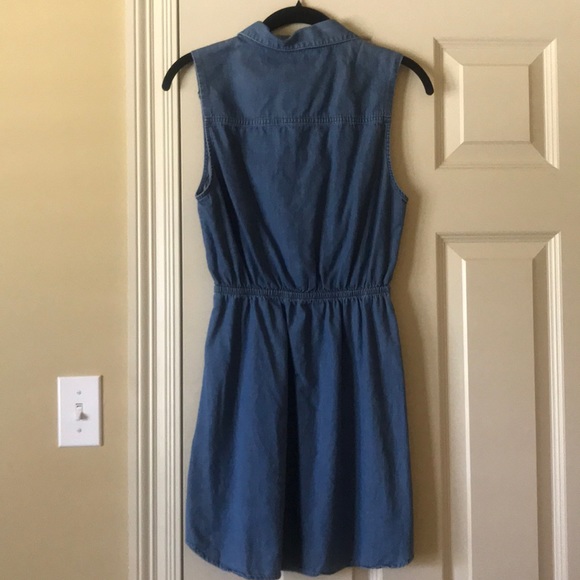 Forever 21 Denim Sleeveless Dress - Picture 3 of 5